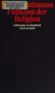 Cover of: Funktion der Religion
