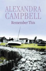 Cover of: Remember This