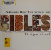 Cover of: Bibles by Christopher De Hamel