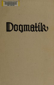 Cover of: Die kirchliche Dogmatik