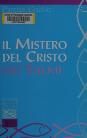Cover of: Il mistero del Cristo nei Salmi