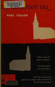 Cover of: The Protestant era