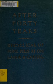 Cover of: After forty years