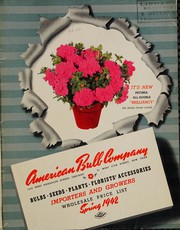 Cover of: Bulbs, seeds, plants, florists' accessories: wholesale price list, spring 1942