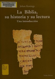 Cover of: La Biblia, su historia y su literatura: una introducción