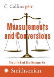 Cover of: Measurements and Conversions (Collins Gem) (Collins Gem)