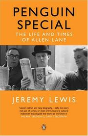 Cover of: The Life and Times of Allen Lane