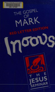 Cover of: The Gospel of Mark: red letter edition