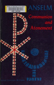 Cover of: Anselm: Communion and atonement.