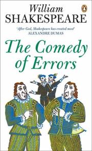 Cover of: The Comedy of Errors by William Shakespeare