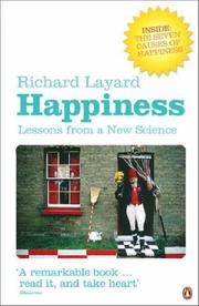 Cover of: Happiness by Richard Layard        