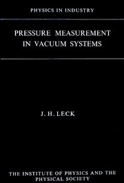 Cover of: Pressure measurement in vacuum systems.