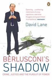 Cover of: Berlusconi's Shadow by Lane, David