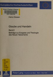 Cover of: Glaube und Handeln