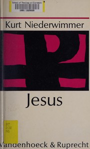 Cover of: Jesus. by Kurt Niederwimmer