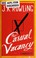 Cover of: The Casual Vacancy