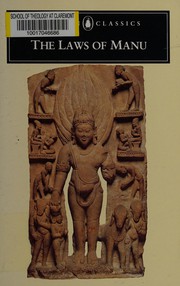 Mānavadharmaśāstra by Manu.