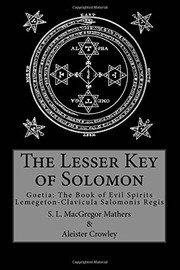 Cover of: The Lesser Key of Solomon