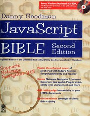 JavaScript bible by Danny Goodman