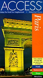 Cover of: Access Paris (Access Paris, 6 ed) by Richard Saul Wurman