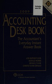 Cover of: Accounting desk book by Lois R. Plank