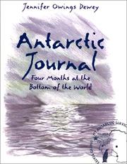 Cover of: Antarctic Journal