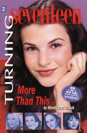 Cover of: More than this