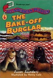 Cover of: The bake-off burglar