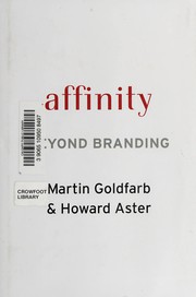 Cover of: Affinity: beyond branding
