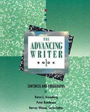 Cover of: Sentences and paragraphs