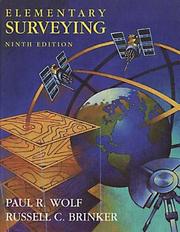 Cover of: Elementary Surveying | Paul R. Wolf