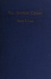 Cover of: The American century
