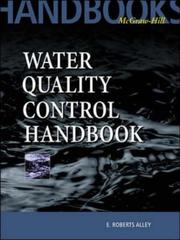 Water Quality Control Handbook by E. Roberts Alley