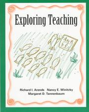 Cover of: Exploring teaching by Richard Arends