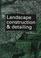 Cover of: Landscape construction and detailing