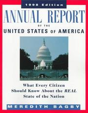 Cover of: Annual Report of the United States of America