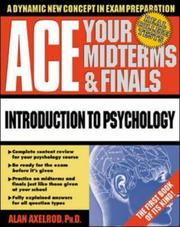 Cover of: Ace your midterms & finals. by Alan Axelrod