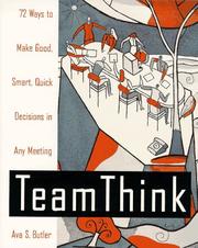 Cover of: Team Think by Ava S. Butler, Ava S. Butler