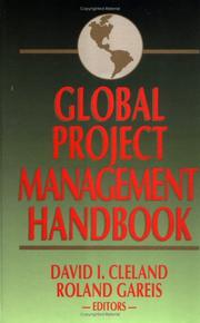 Cover of: Global project management handbook