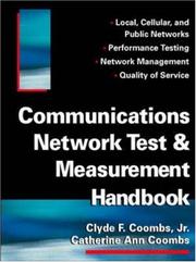 Cover of: Communications network: test and measurement handbook