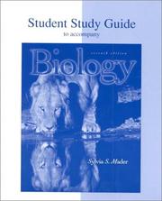 Cover of: Biology (7th Edition, Study Guide) | Sylvia A. Mader