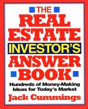 Cover of: The real estate investor's answer book by Jack Cummings