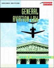 Cover of: General aviation law by Jerry A. Eichenberger