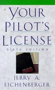 Cover of: Your Pilot's License - 6th Edition