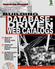 Building database-driven web catalogs by Sherif Danish