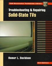 Cover of: Troubleshooting and repairing solid-state TVs | Homer L. Davidson