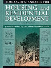 Cover of: Time-saver standards for housing and residential development
