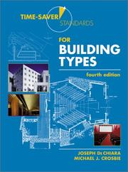 Time-saver standards for building types by Joseph De Chiara