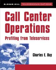 Cover of: Call Center Operations by Charles E. Day