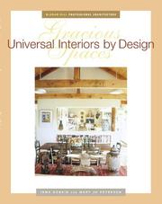 Cover of: Universal interiors by design: gracious spaces